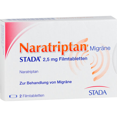 NARATRIPTAN Migräne STADA 2,5 mg Filmtabletten