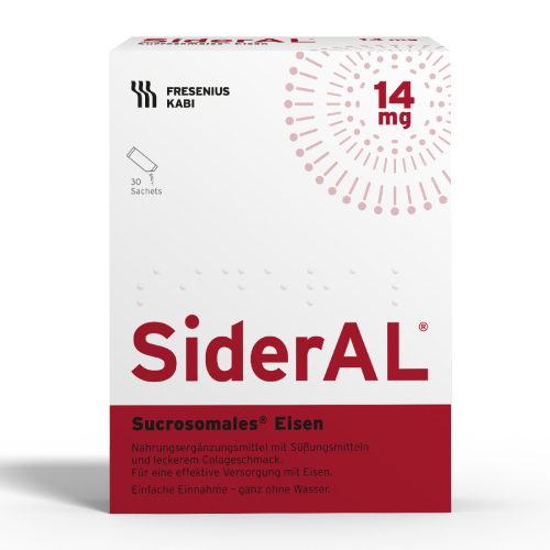 SiderAL® Eisen 14mg Cola bei erhöhtem Eisenbedarf