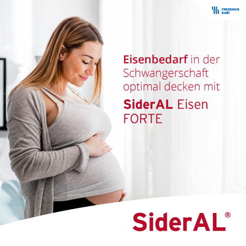 SiderAL® Eisen Forte 30mg Zitrus bei erhöhtem Eisenbedarf