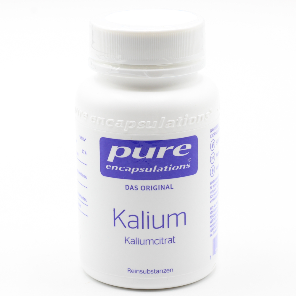 PURE ENCAPSULATIONS Kalium Kaliumcitrat Kapseln