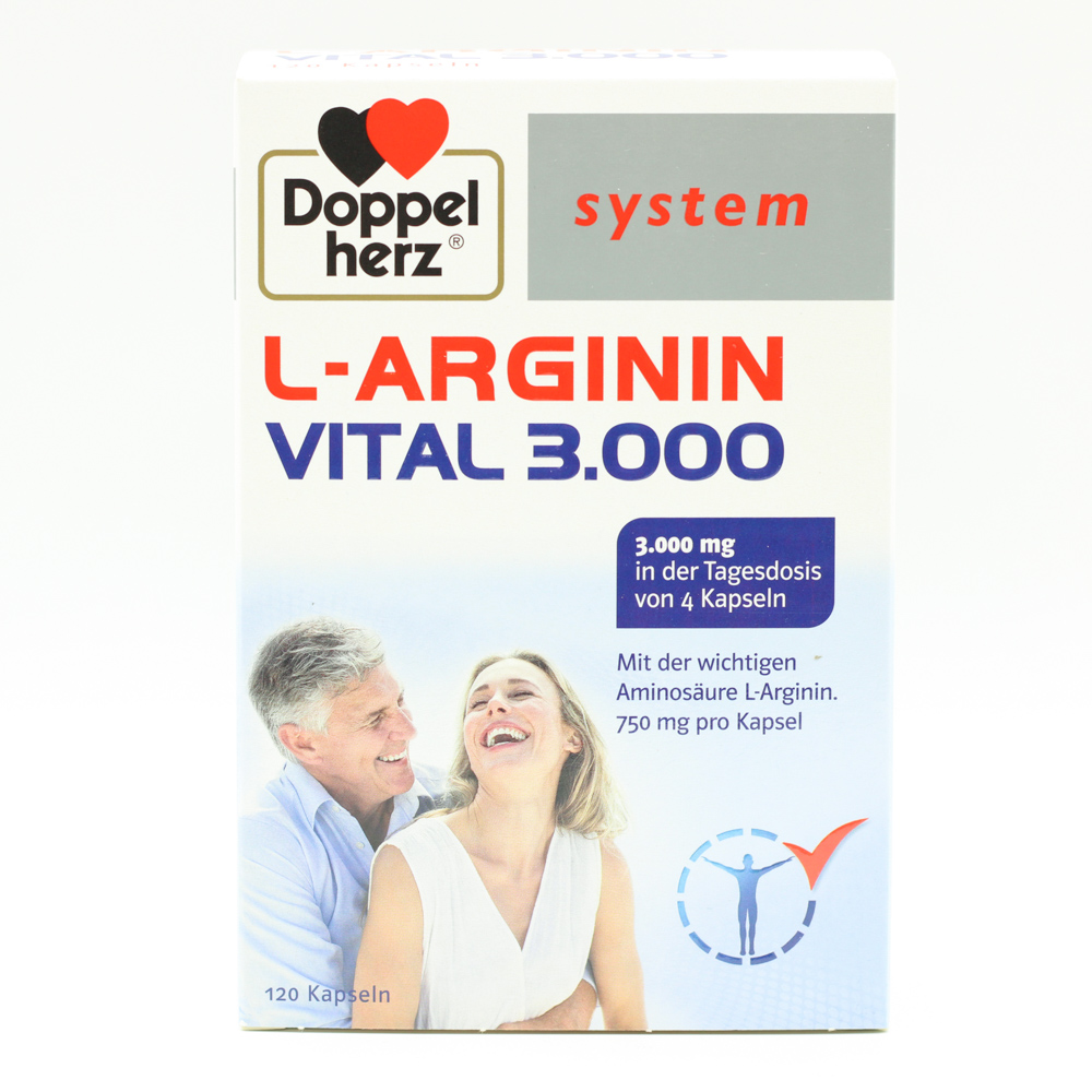 DOPPELHERZ L-Arginin Vital 3.000 system Kapseln