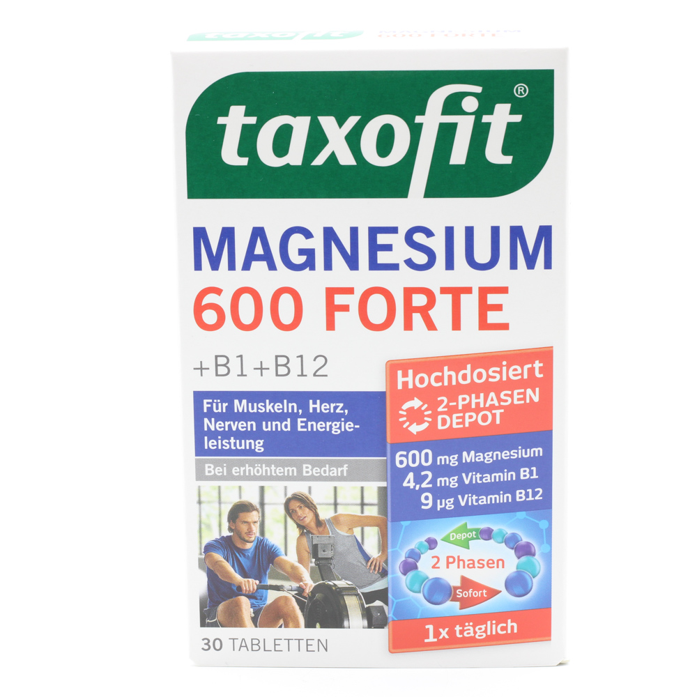 TAXOFIT Magnesium 600 FORTE Depot Tabletten