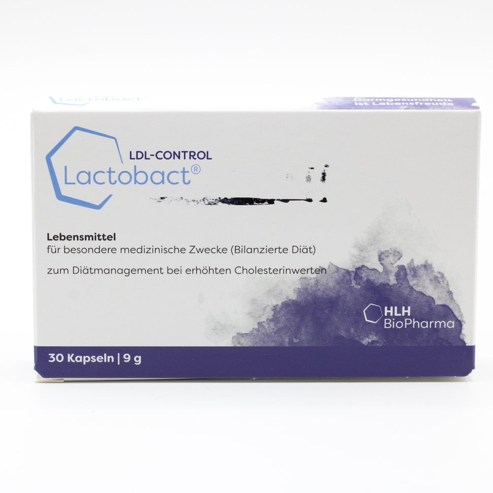 LACTOBACT LDL-Control magensaftresistente Kapseln