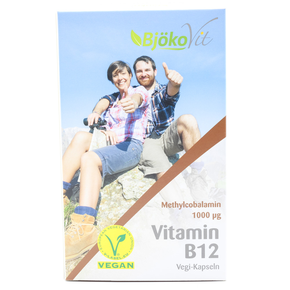 VITAMIN B12 VEGAN Kapseln 1000 μg Methylcobalamin