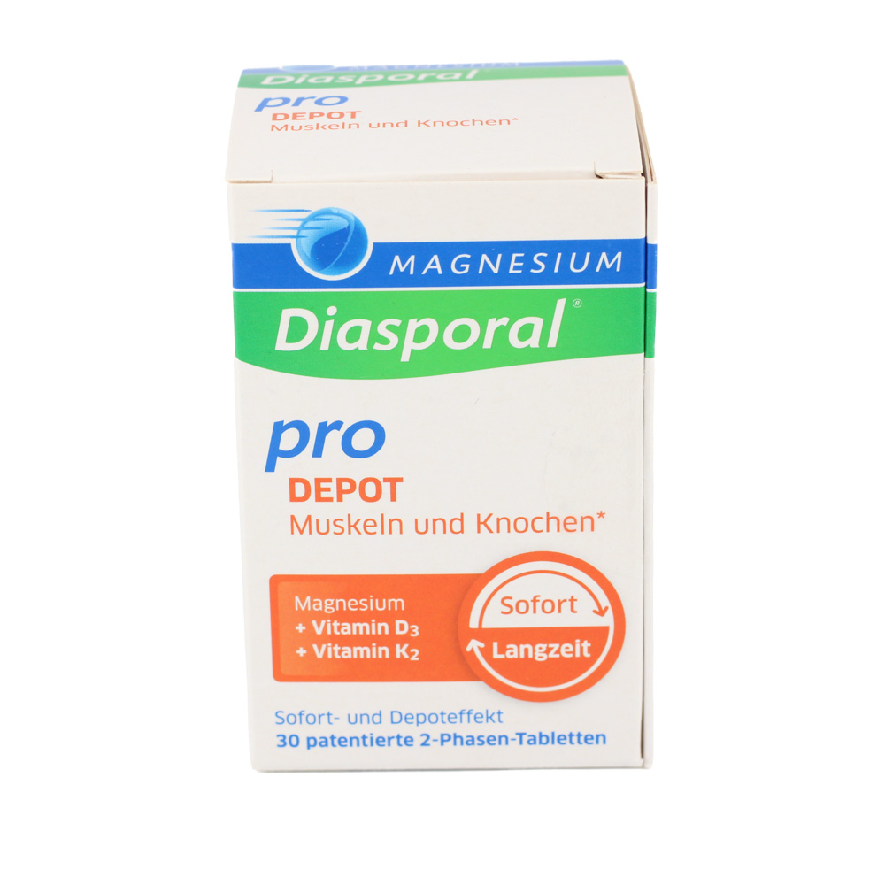 MAGNESIUM DIASPORAL pro D3+K2 DEPOT Muskel+Kno.Tab