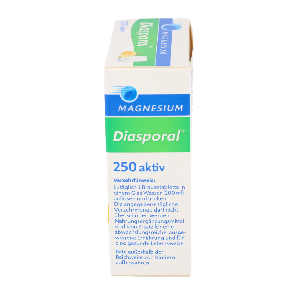 MAGNESIUM DIASPORAL 250 aktiv Brausetabletten