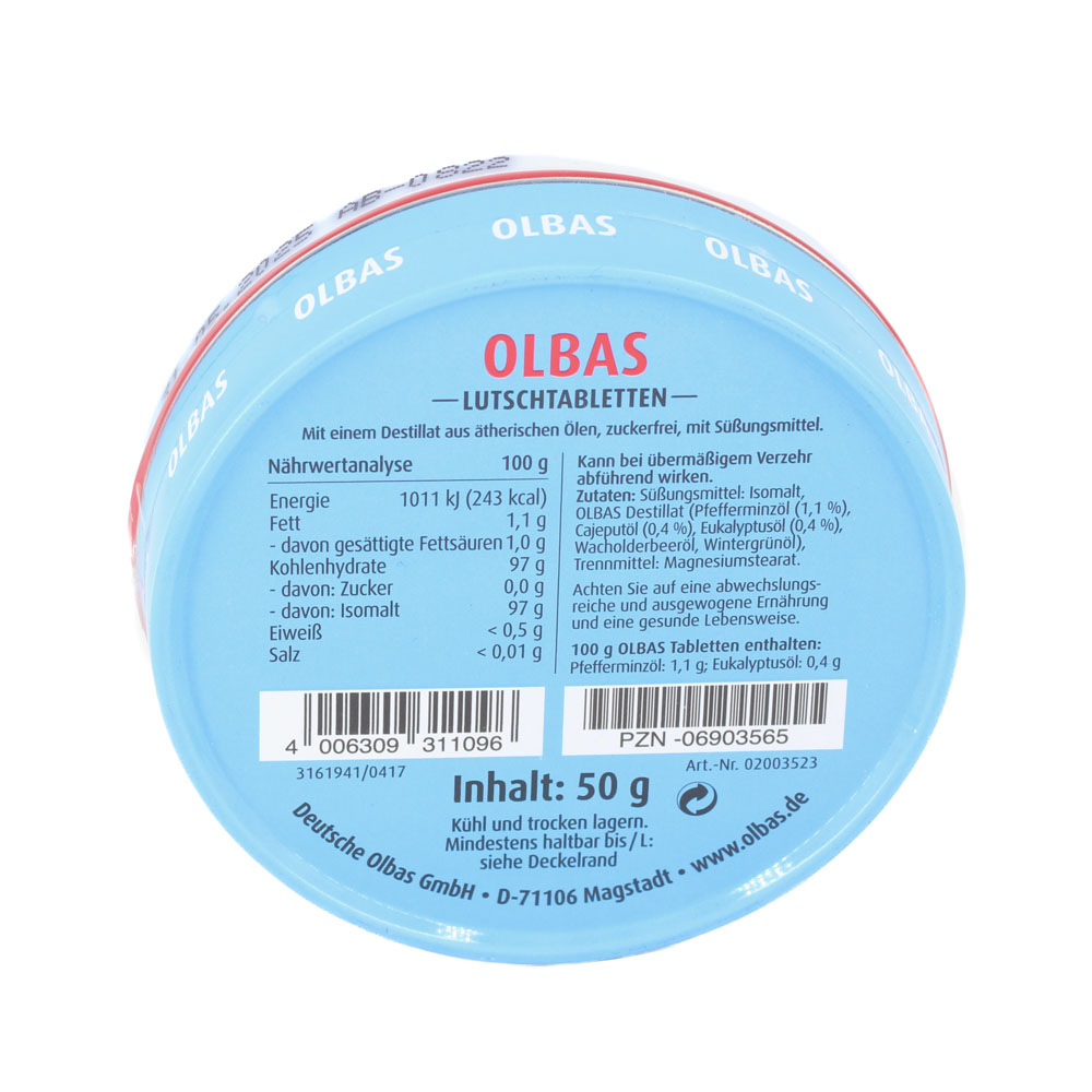 OLBAS Lutschtabletten zuckerfrei