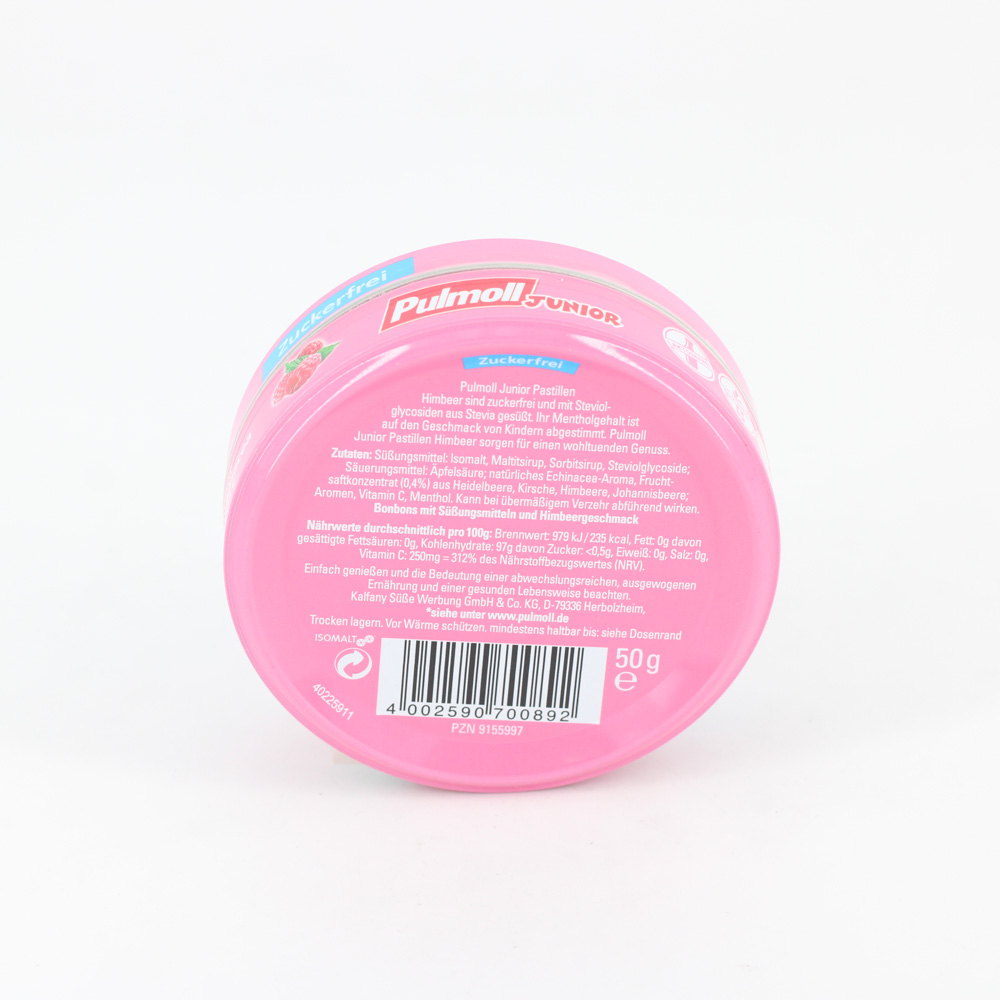 PULMOLL Junior Himbeere m.Echinacea+Vit.C zf Bon.