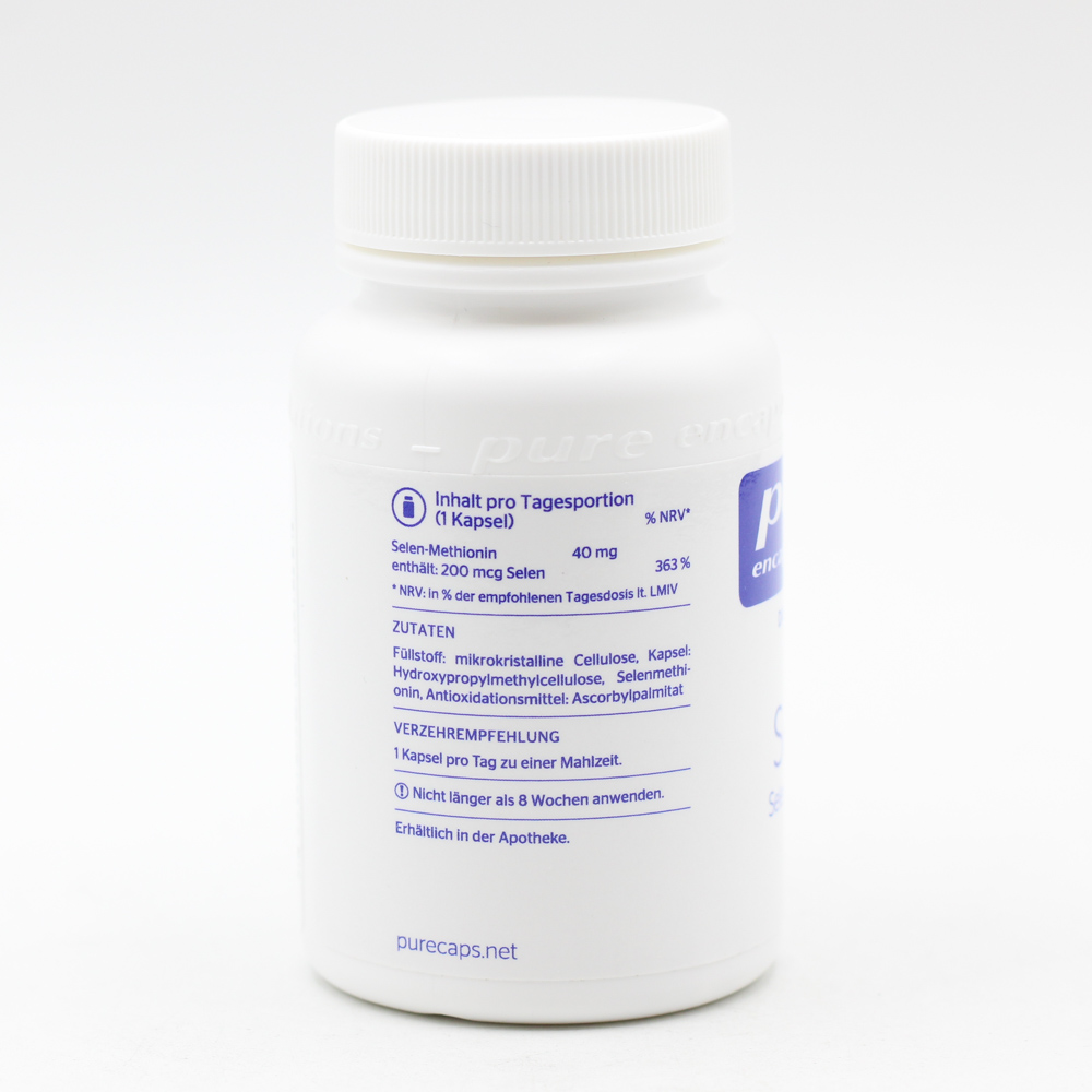 PURE ENCAPSULATIONS Selen Selenmethionin Kapseln