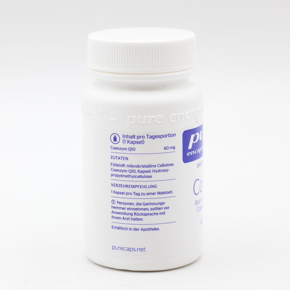 PURE ENCAPSULATIONS CoQ10 60 mg Kapseln