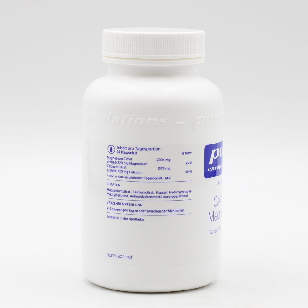 PURE ENCAPSULATIONS Calcium Magnesium Citrat Kaps.