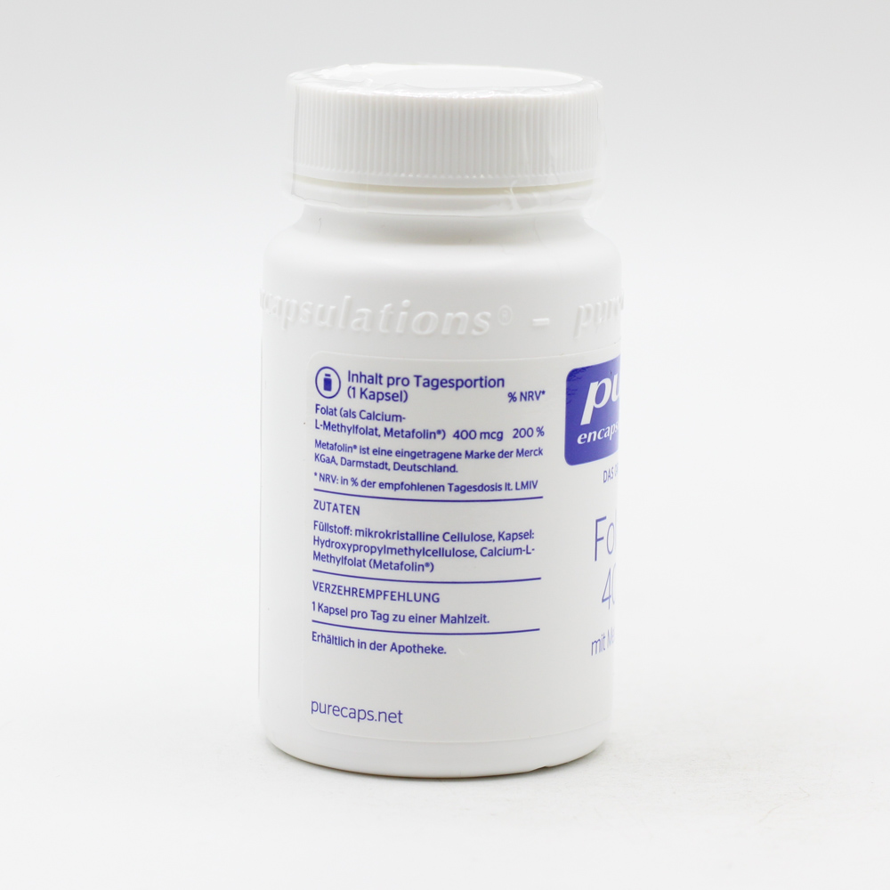 PURE ENCAPSULATIONS Folate 400 Kapseln