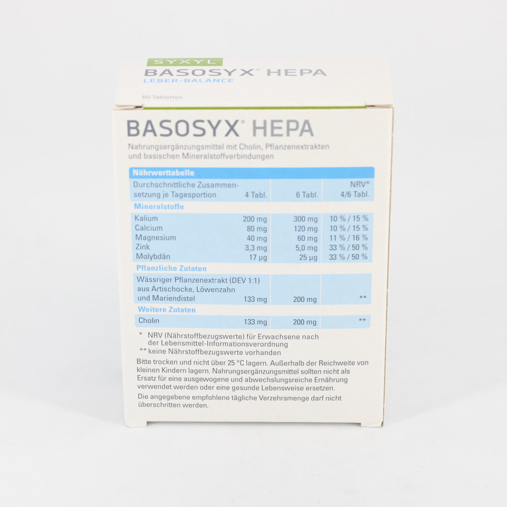 BASOSYX Hepa Syxyl Tabletten