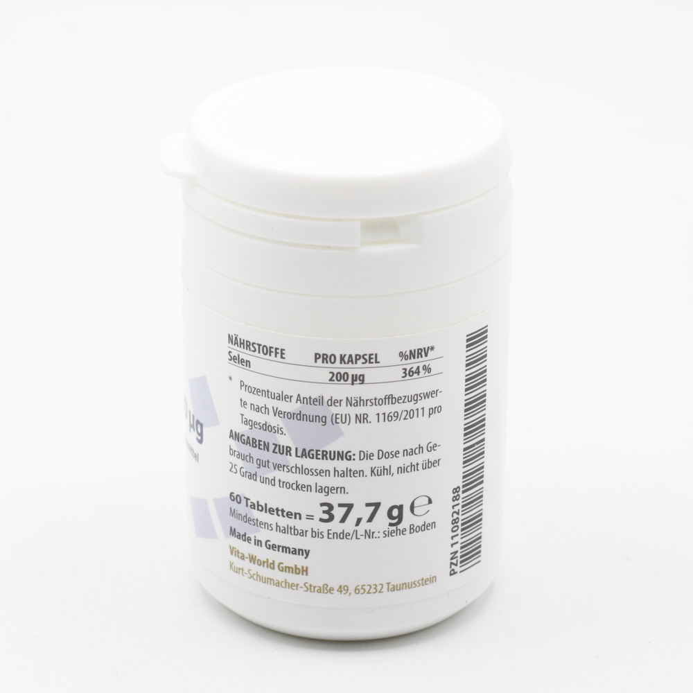 SELEN 200 μg Tabletten
