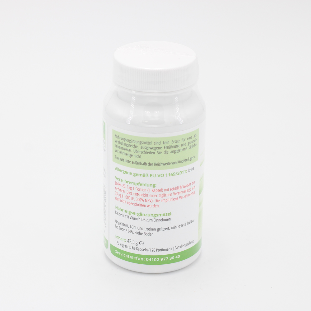 VITAMIN D3 DEPOT 20.000 I.E. Kapseln