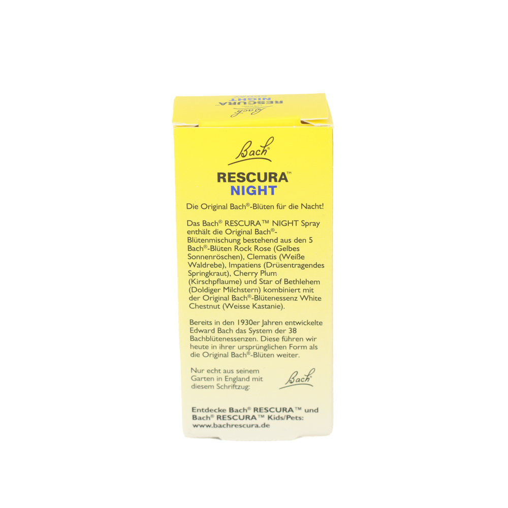 BACHBLÜTEN Original Rescura Night Spray m.Alkohol