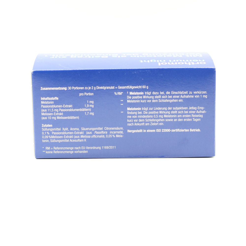 ORTHOMOL nemuri night Direktgranulat