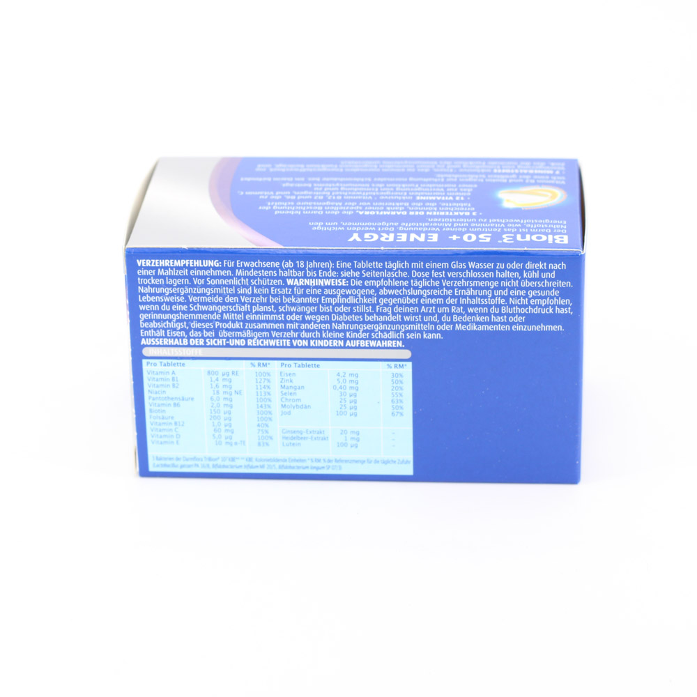 BION3 50+ Energy Tabletten
