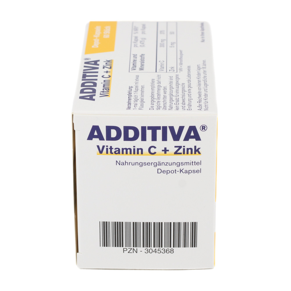 ADDITIVA Vitamin C Depot 300 mg Kapseln