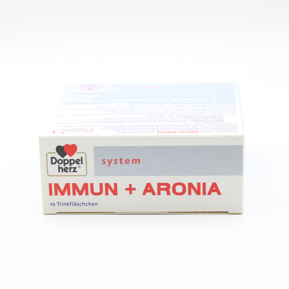 DOPPELHERZ Immun+Aronia system Ampullen