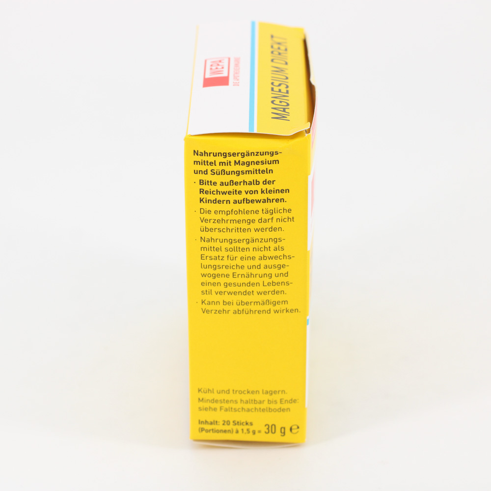 WEPA Magnesium Direkt Sticks