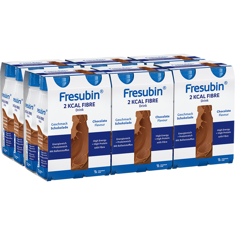 FRESUBIN 2 kcal Fibre DRINK Schokolade Trinkflasche Trinknahrung
