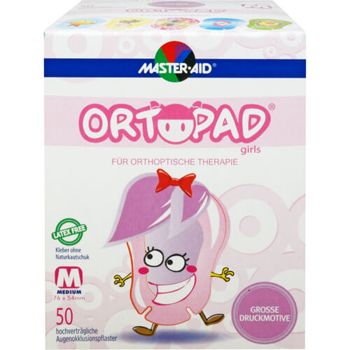 ORTOPAD for girls medium Augenokklusionspflaster