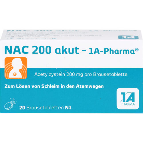 NAC 200 akut-1A Pharma Brausetabletten