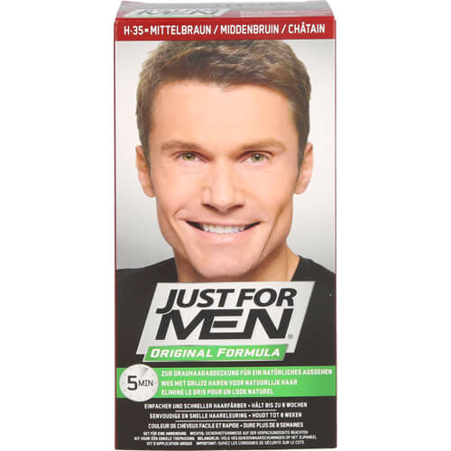 JUST for men Tönungsshampoo mittelbraun