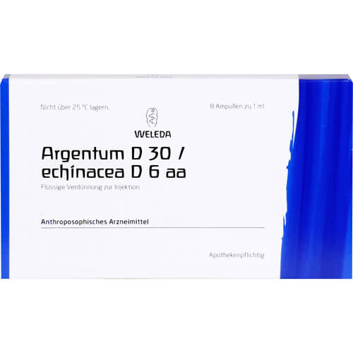 ARGENTUM D 30/ECHINACEA D 6 aa Ampullen