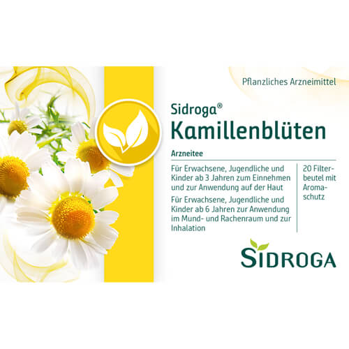 SIDROGA Kamillenblüten Tee Filterbeutel