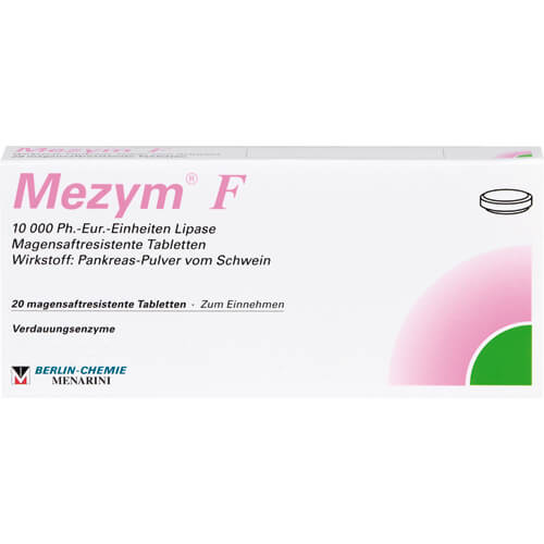 MEZYM F magensaftresistente Tabletten