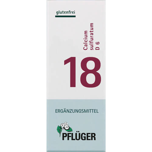 BIOCHEMIE Pflüger 18 Calcium sulfuratum D 6 Tabl.