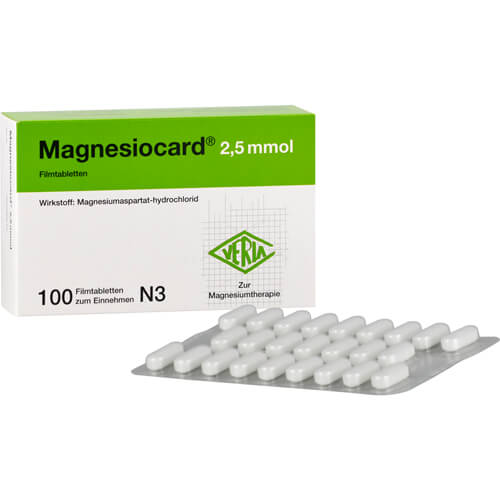 MAGNESIOCARD 2,5 mmol Filmtabletten