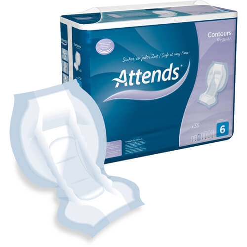 ATTENDS Contours Regular 6 Vorlage