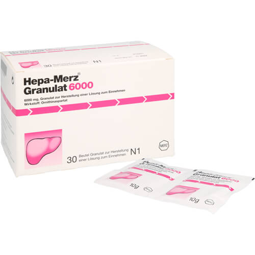 HEPA-MERZ Granulat 6000 Beutel