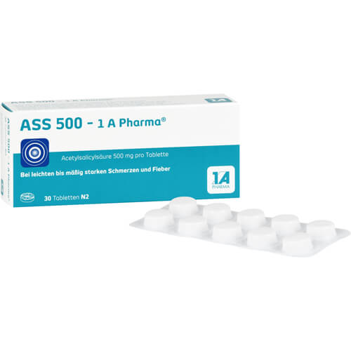ASS 500-1A Pharma Tabletten