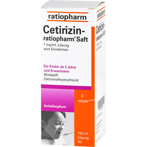 CETIRIZIN-ratiopharm Saft