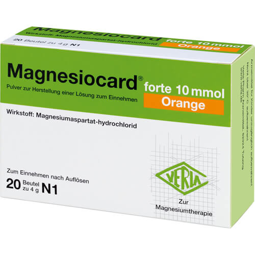 MAGNESIOCARD forte 10 mmol Orange Plv.z.H.e.L.z.E.