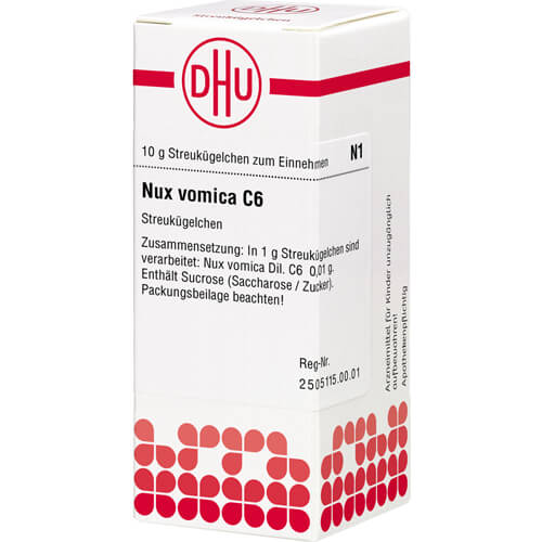 NUX VOMICA C 6 Globuli