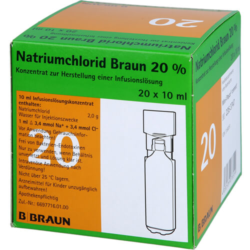 NATRIUMCHLORID 20% MPC Elektrolytkonzentrat
