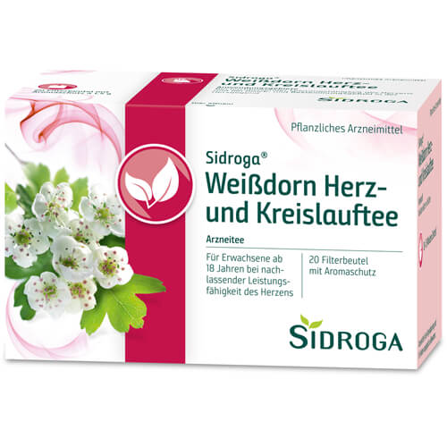 SIDROGA Weißdorn Herz- und Kreislauftee Filterb.