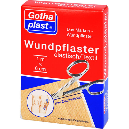 GOTHAPLAST Wundpfl.elast.6 cmx1 m geschnitten