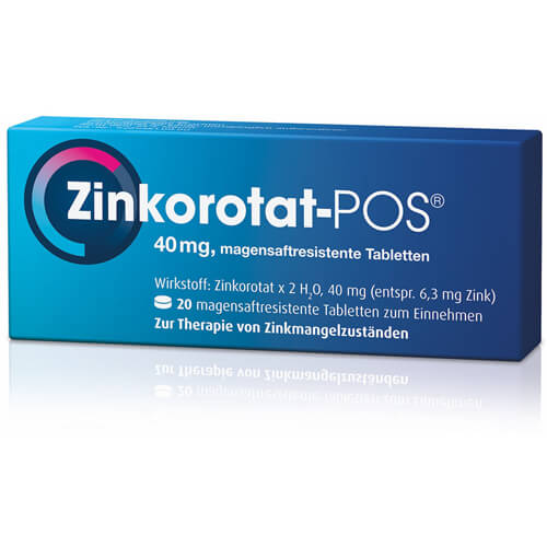 ZINKOROTAT POS magensaftresistente Tabletten