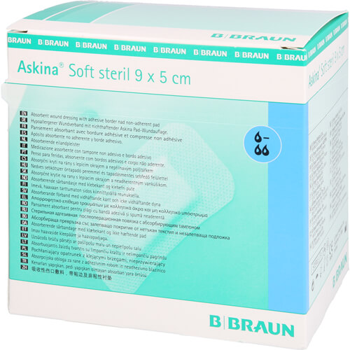 ASKINA Soft Wundverband 5x9 cm steril