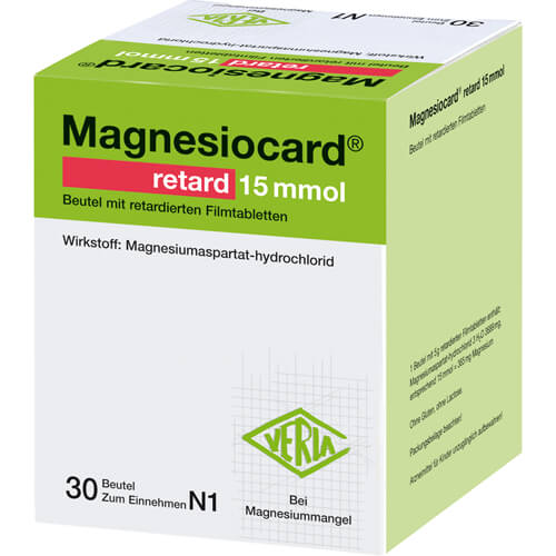 MAGNESIOCARD retard 15 mmol Beutel m.ret.Filmtabl.