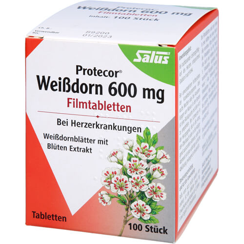 PROTECOR Weißdorn 600 mg Filmtabletten