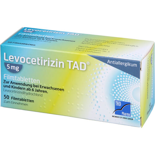 LEVOCETIRIZIN TAD 5 mg Filmtabletten