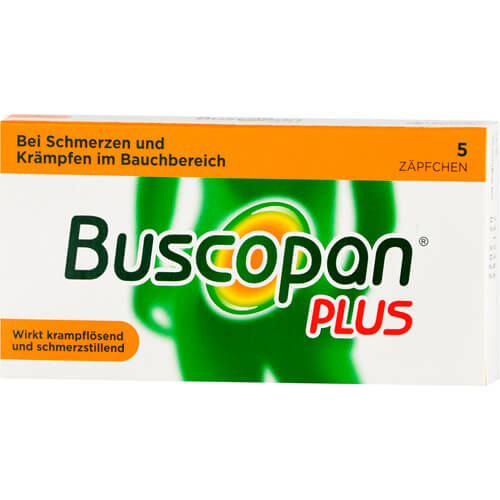 BUSCOPAN plus 10 mg/800 mg Suppositorien