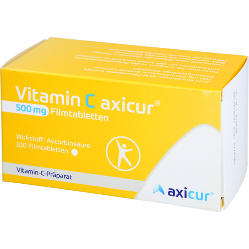 VITAMIN C AXICUR 500 mg Filmtabletten
